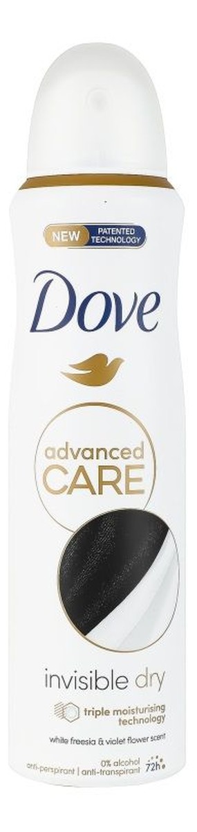 Advanced Care White Freesia & Violet Flower Scent Antyperspirant w sprayu