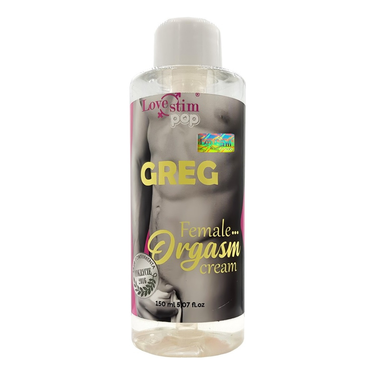Love Stim Greg Female Orgasm Cream Żel orgazmowy dla kobiet 150ml