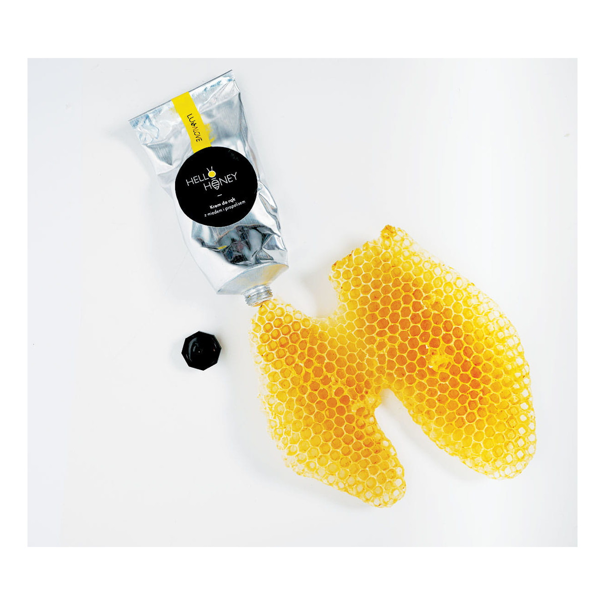 Lullalove Krem do rąk z miodem i propolisem 70ml
