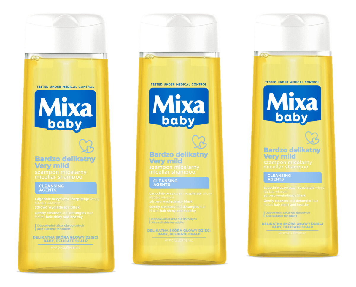 Bardzo delikatny szampon 3x300ml