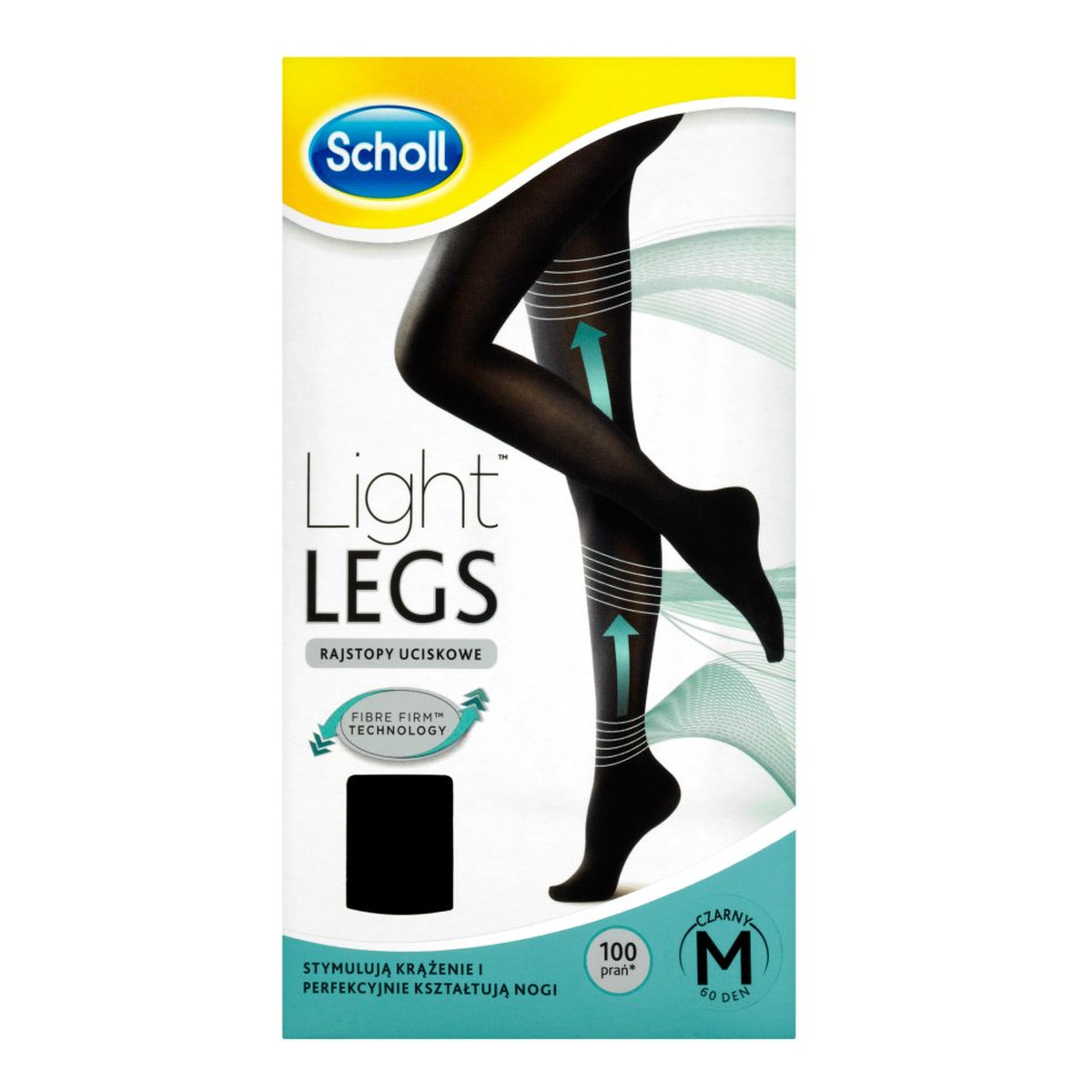Scholl Light Legs Rajstopy uciskowe przeciw żylakom 60 DEN