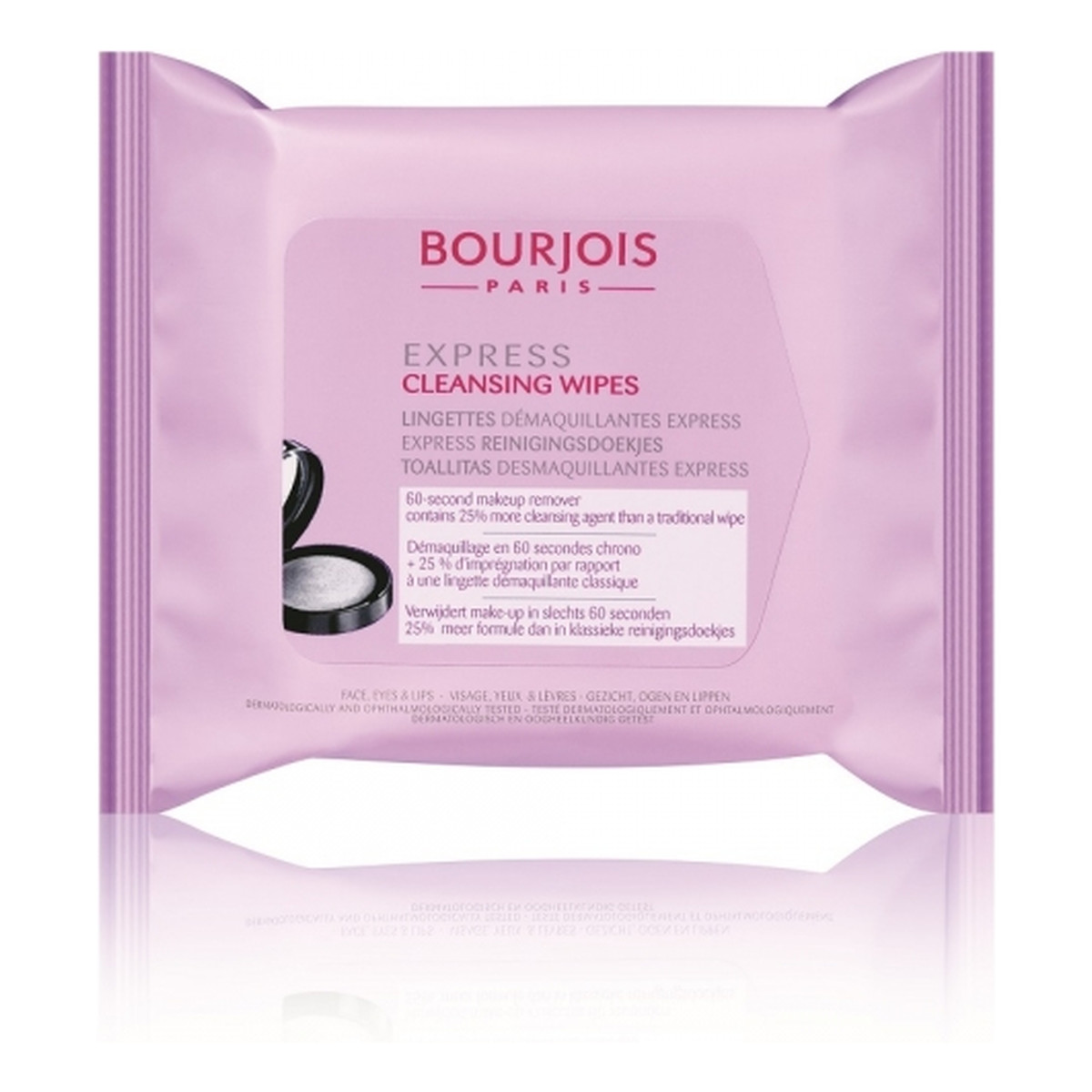 Bourjois Express Cleansing Wipes hipoalergiczne chusteczki do ekspresowego demakijażu 25 szt.