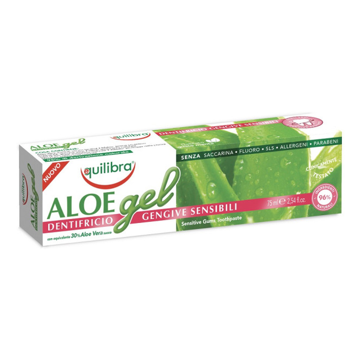 Equilibra ALOES PASTA DO ZĘBÓW SENSITIVE 75ml