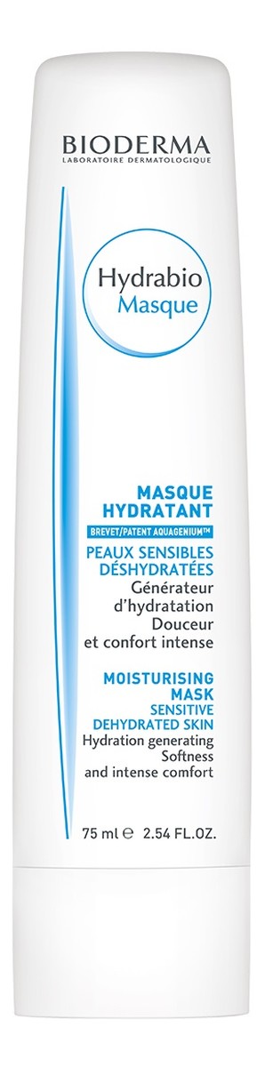 Hydrabio masque maska intensywnie nawilżająca do skóry odwodnionej i wrażliwej