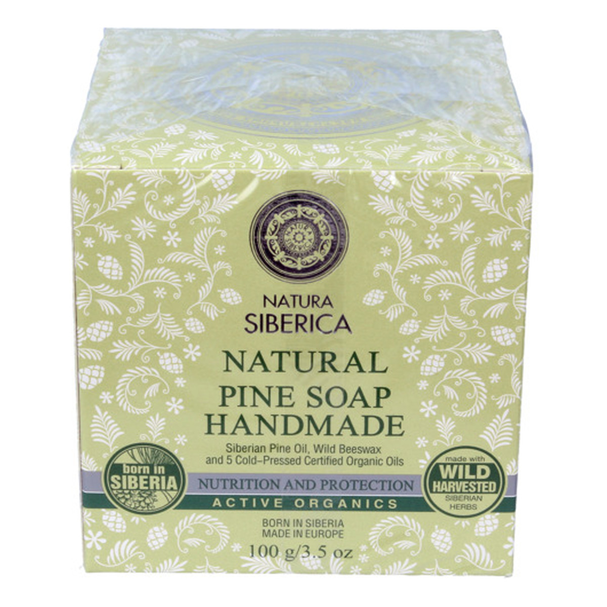 Natura Siberica naturalne mydło cedrowe odżywienie i ochrona