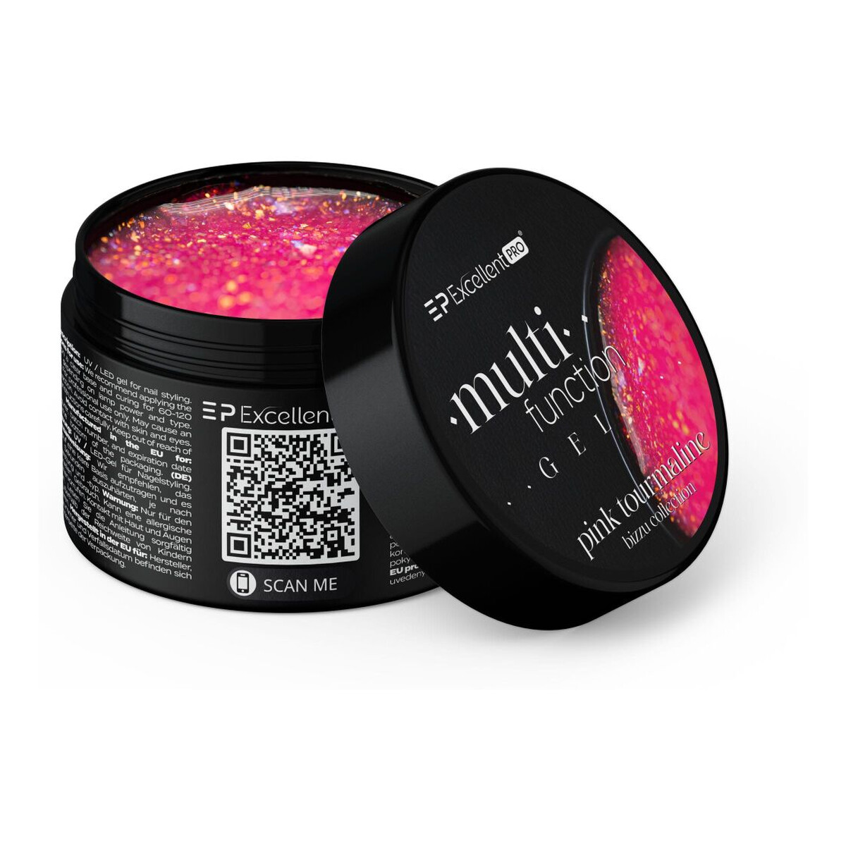 Excellent PRO Multifunction Gel Żel budujący pink tourmaline 15g