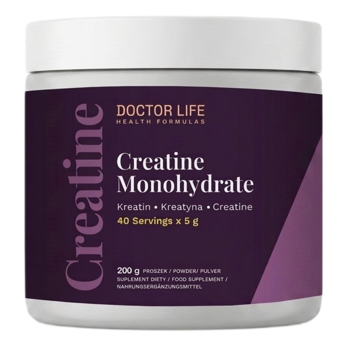 Doctor Life Creatine Monohydrate suplement diety w proszku 200g