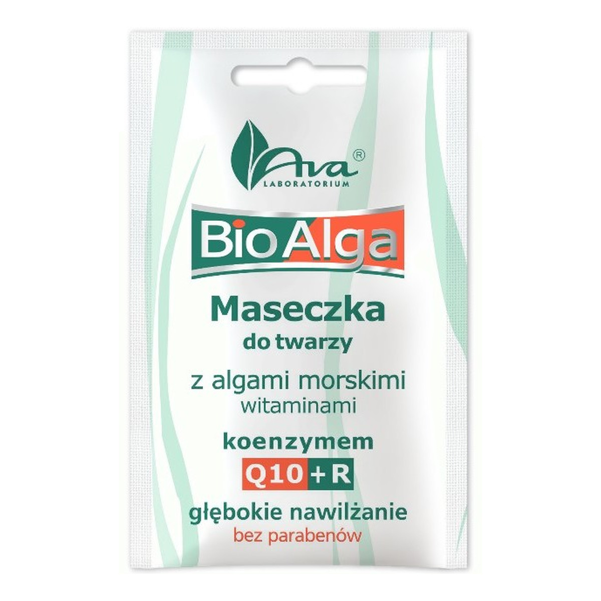 Ava Laboratorium BIO ALGA Maseczka do twarzy odżywczo-wygładzająca do pielęgnacji skóry suchej i normalnej 7ml