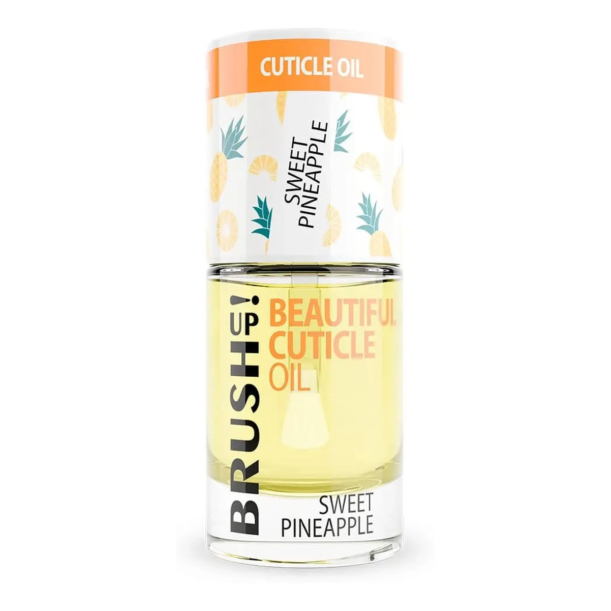 BrushUp! Beautiful cuticle oil oliwka do skórek sweet pineapple 6ml