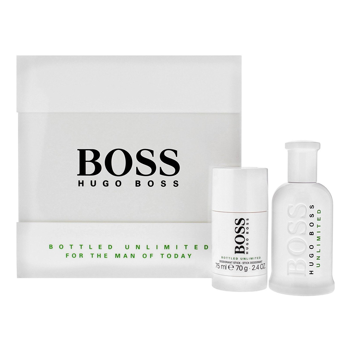 Hugo Boss Bottled Unlimited Zestaw (Woda toaletowa 100ml + dezodorant 75ml)
