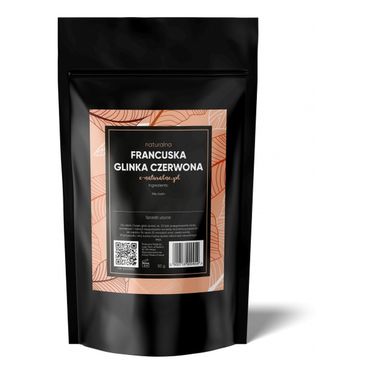 E-Naturalne Francuska glinka czerwona 150g