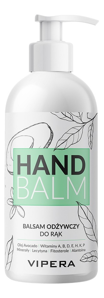 Hand Balm Odżywczy balsam do rąk z olejem awokado