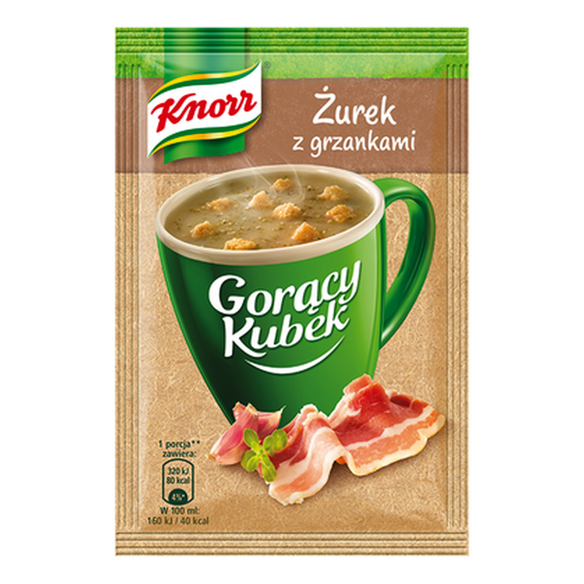 Knorr Gorący Kubek Żurek z grzankami 17g