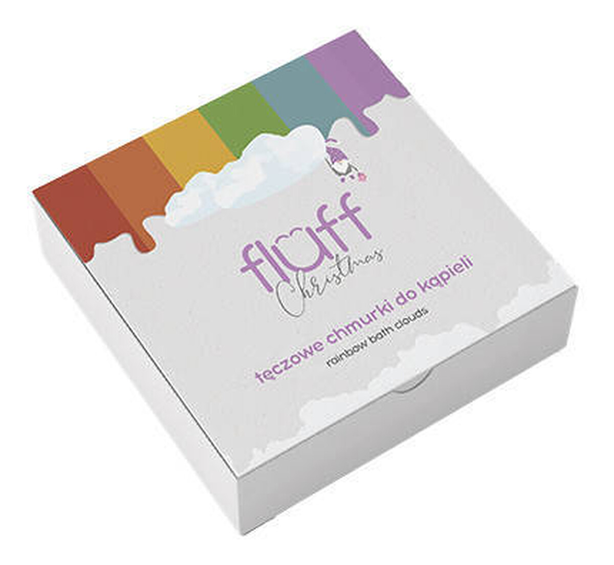 Tęczowe chmurki do kąpieli