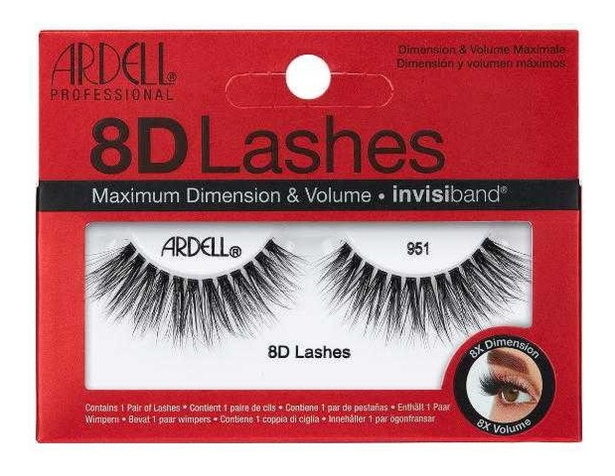 Sztuczne rzęsy na pasku 8D Lashes Invisiband 951