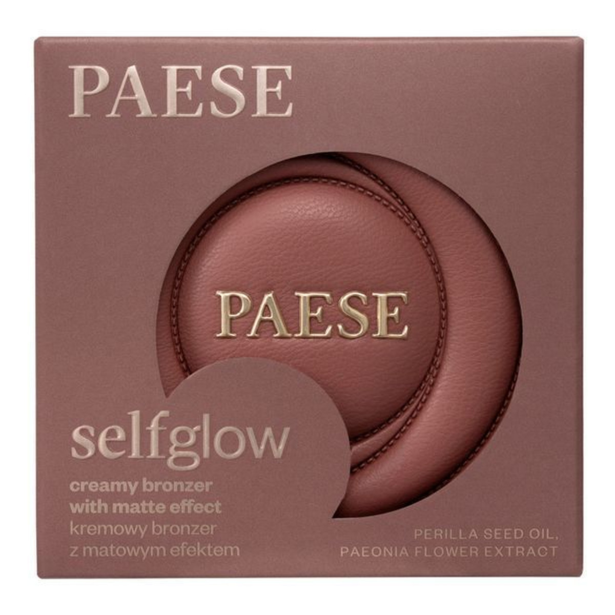 Paese Selfglow kremowy bronzer z matowym efektem 8g