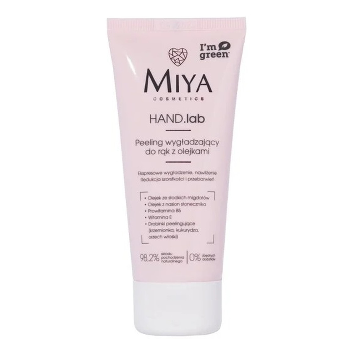 Miya Cosmetics Hand Lab Wygładzający peeling do rąk z olejkami 60ml