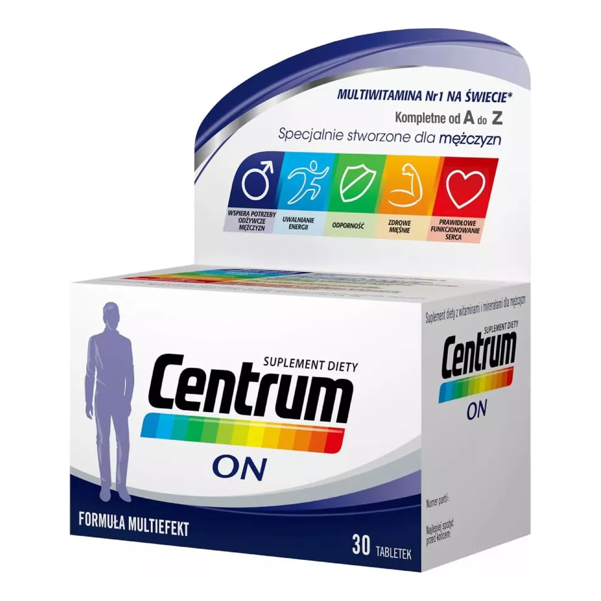 Centrum On Witaminy i minerały dla mężczyzn 30 Tabletek