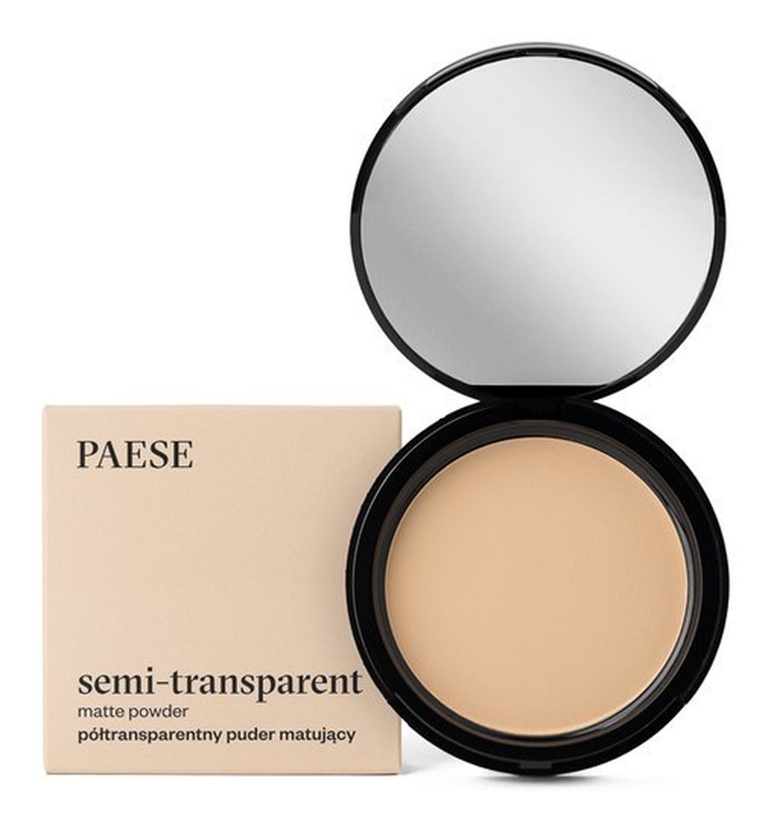 Półtransparentny puder matujący