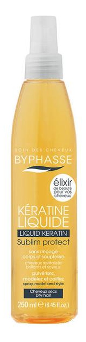 Mgiełka do włosów z keratyną spray