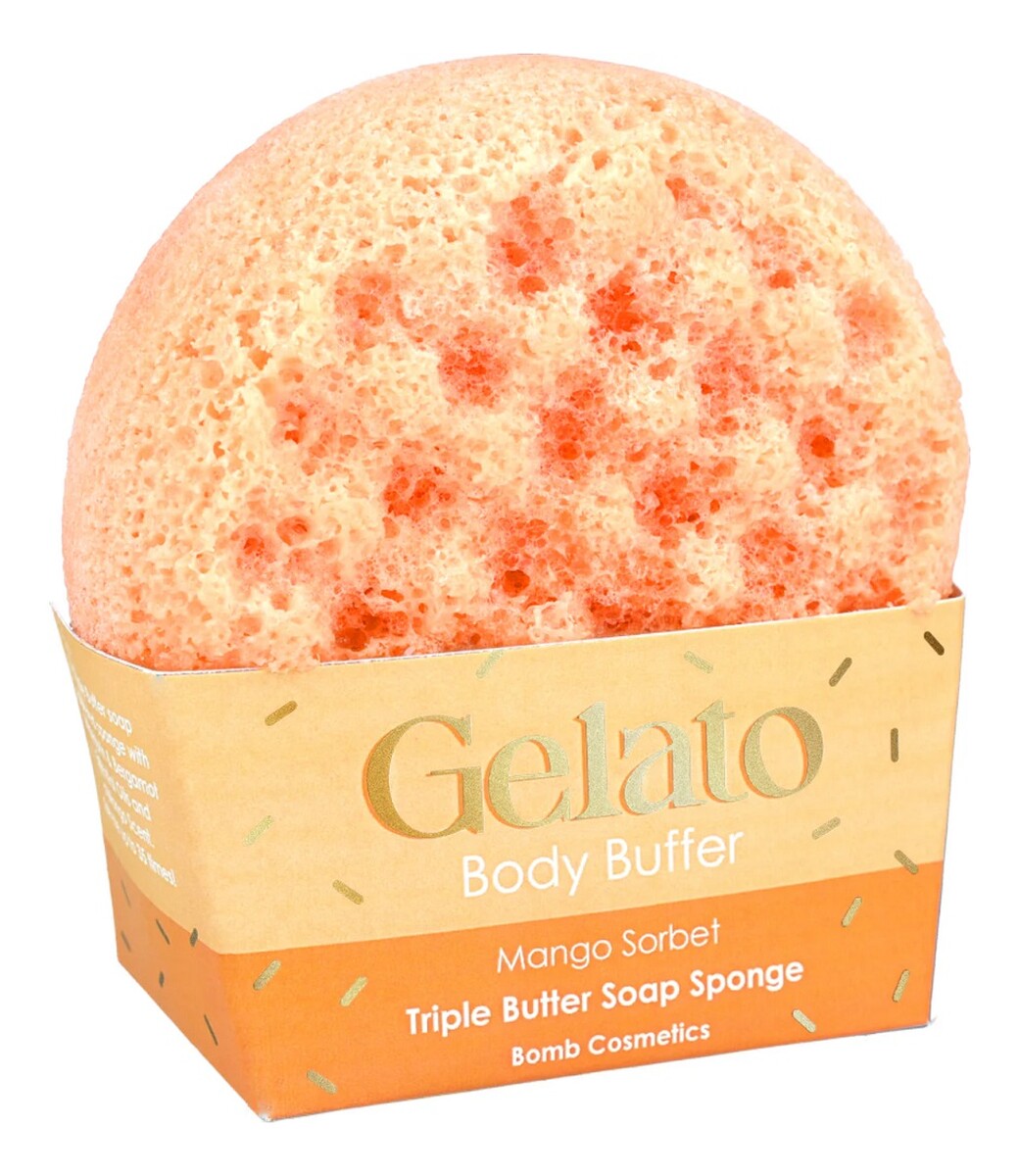 Gelato body buffer gąbka do mycia ciała mango sorbet