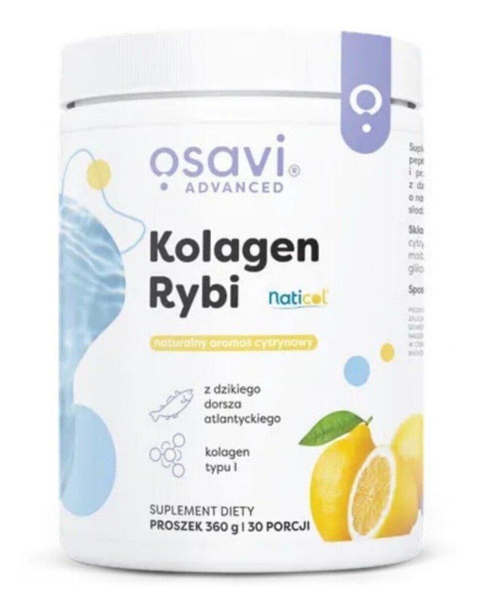 Kolagen Rybi suplement diety Cytryna