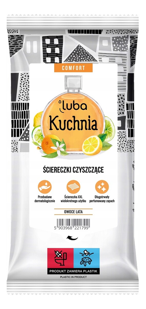 Comfort ściereczki czyszczące kuchnia 32szt