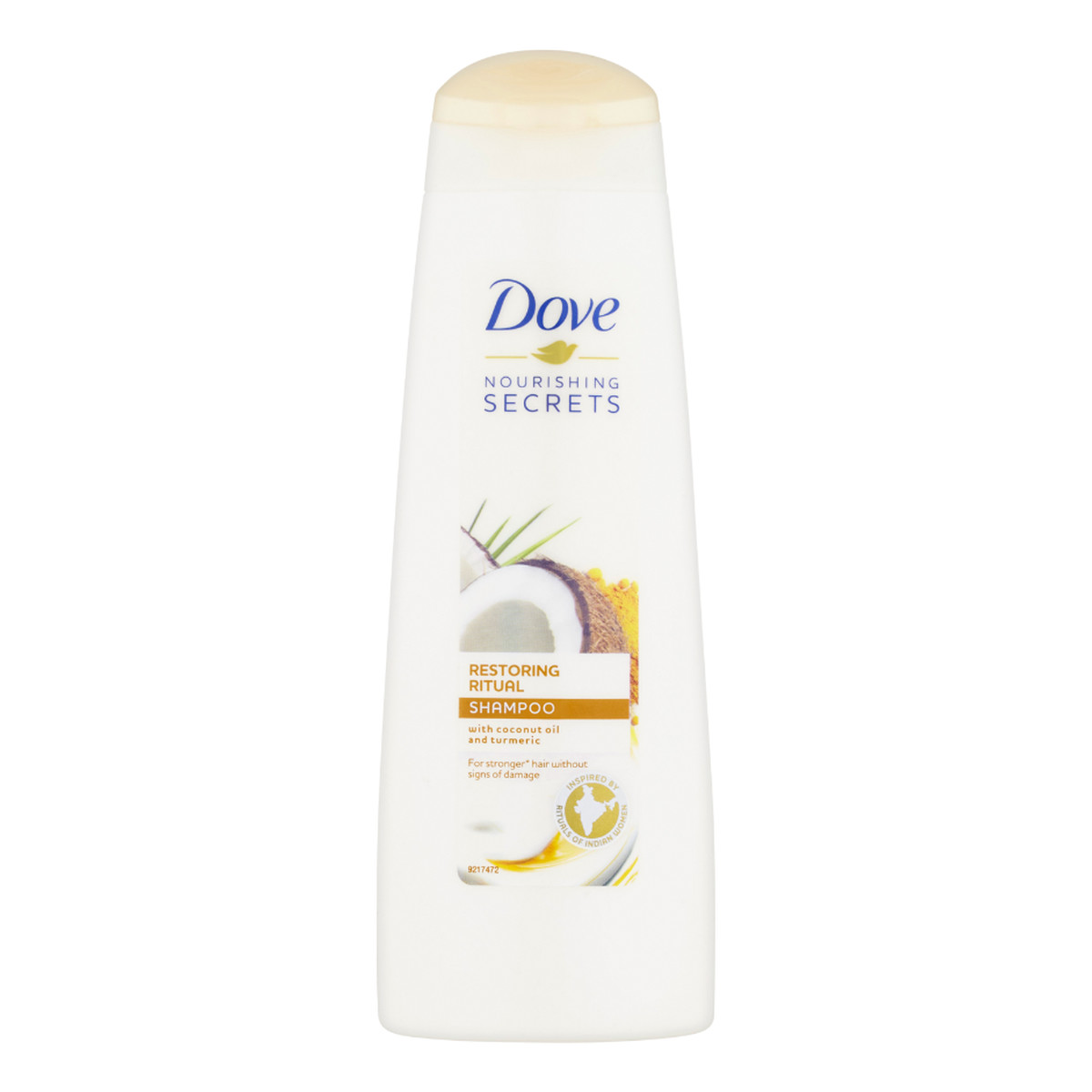 Dove Nourishing Secrets szampon do włosów zniszczonych Coconut Oil & Turmeric 250ml