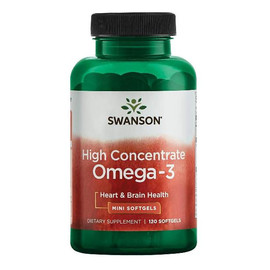 High concentrate omega 3 suplement diety 120 kapsułek