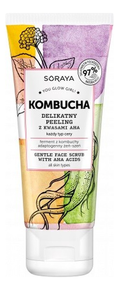 Delikatny Peeling z kwasami AHA - każdy rodzaj cery