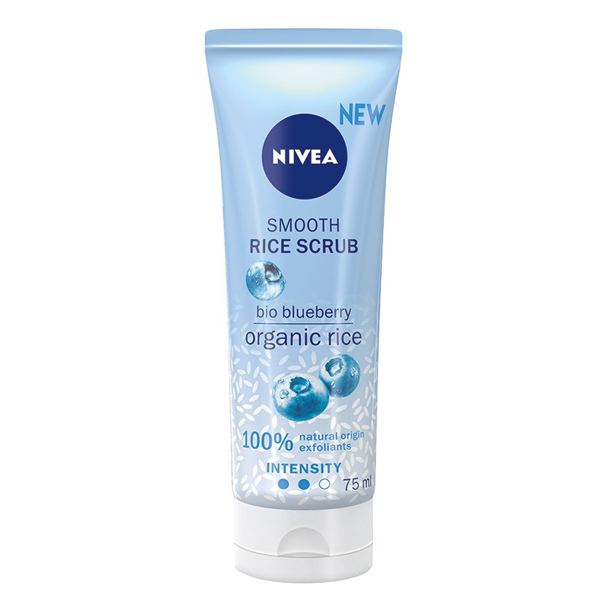 Nivea Rice Scrub Smooth Peeling ryżowy z Bio Borówkami 75ml
