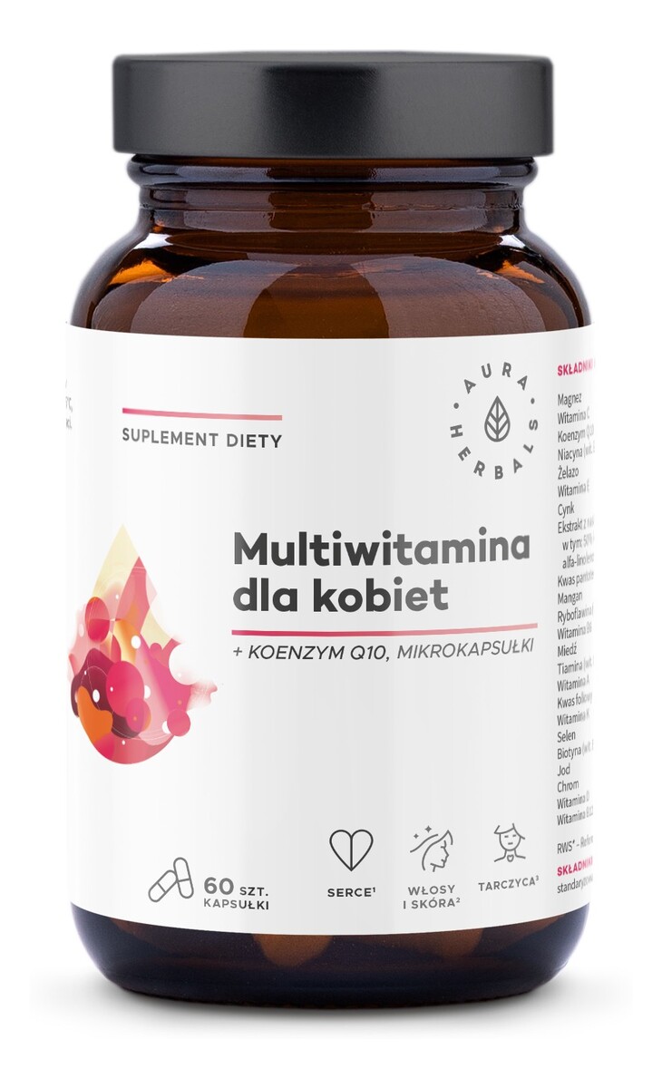 Multiwitamina dla kobiet 60 kapsułek