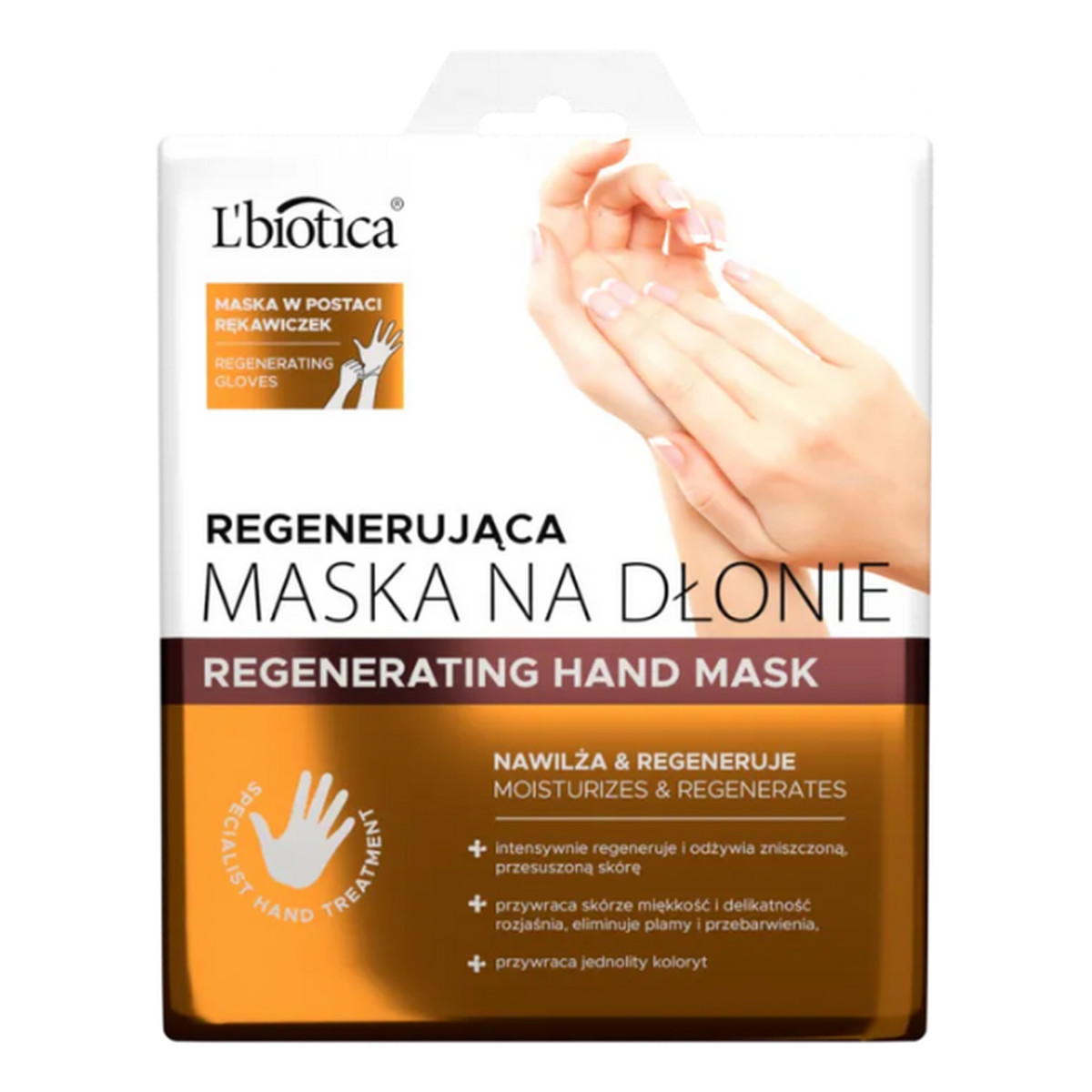 Lbiotica / Biovax Maska Regenerująca do rąk 26g