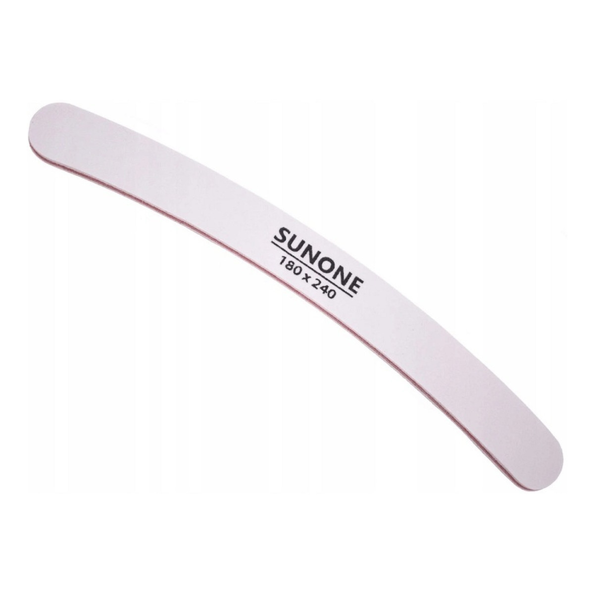 Sunone Pilnik do paznokci Banan 180/240 Biały