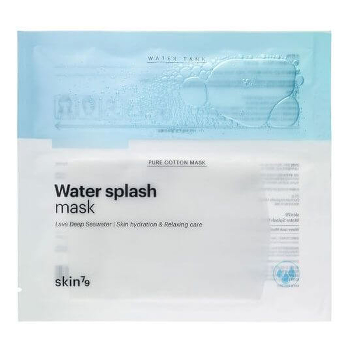 Skin79 Water Splash koreańska Maska 2 step W Płacie 25g