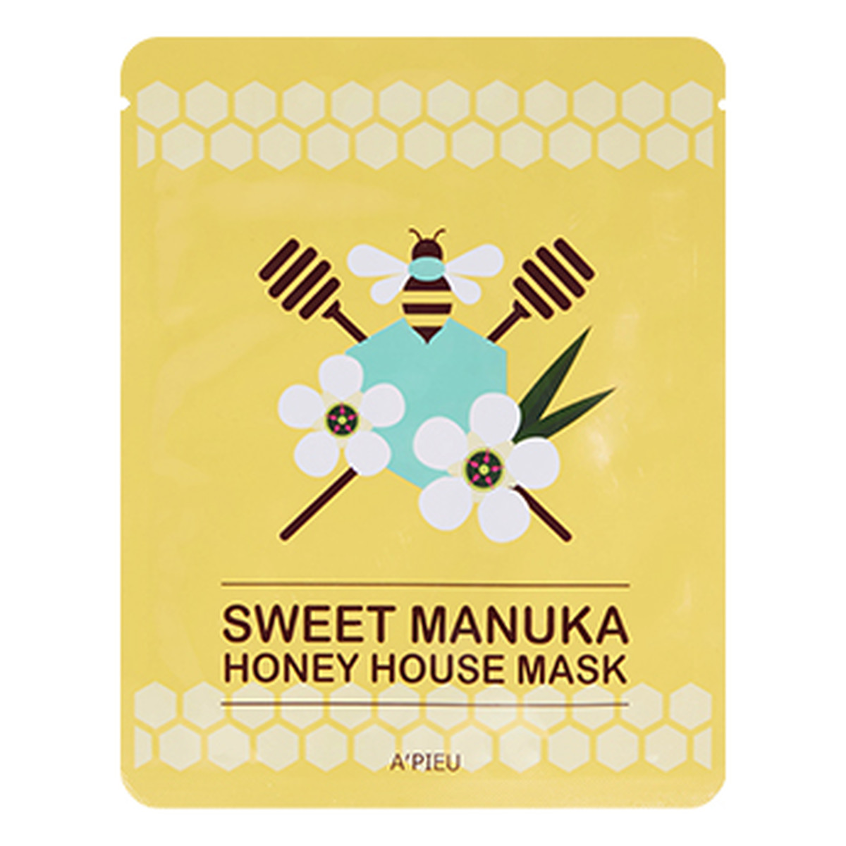 A'Pieu Sweet Honey Hose Mask odżywczo-rozświetlająca maseczka w płachcie Manuka Honey 23g