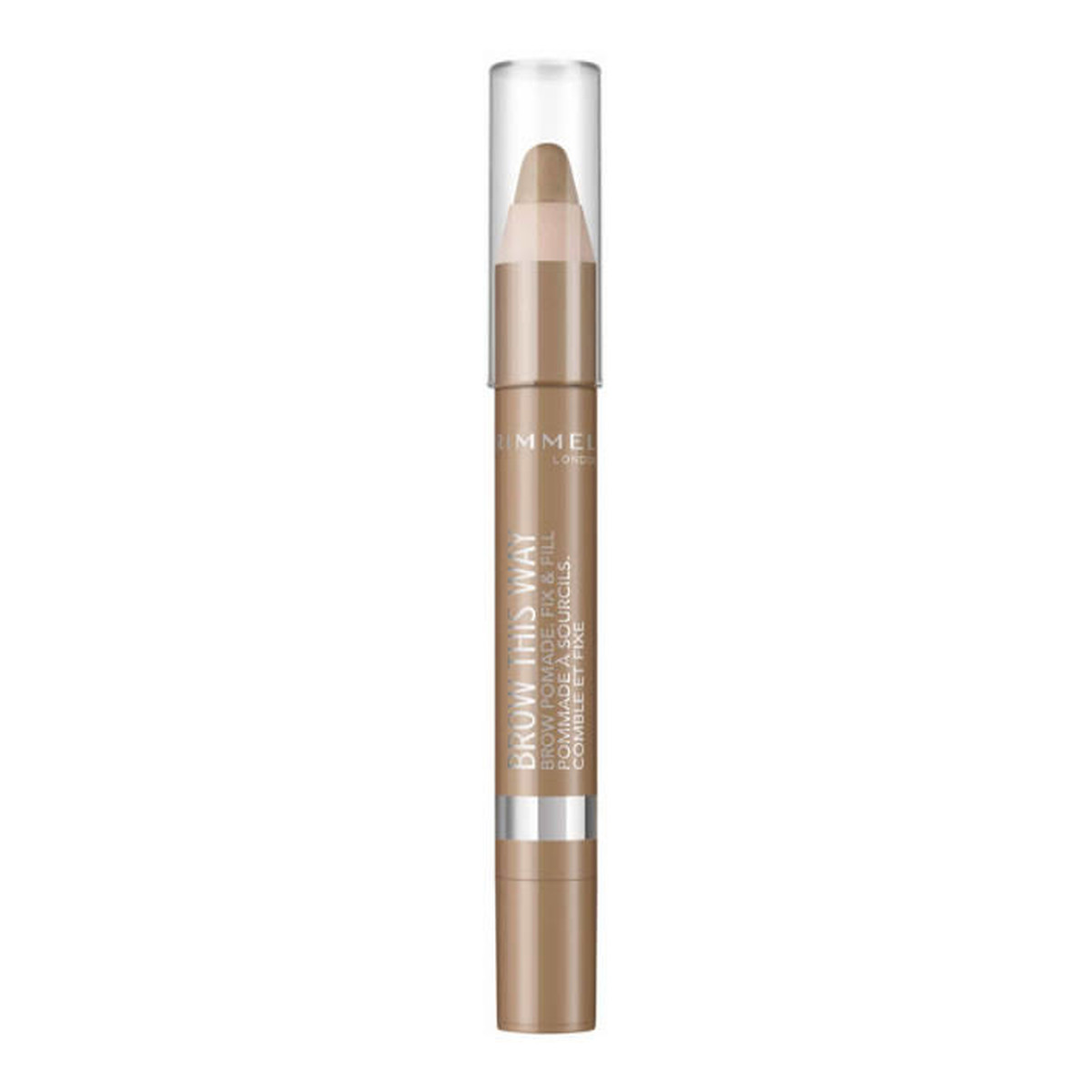 Rimmel Brow This Way Brow Pomade Fix & Fill Pomada Do Brwi W Kredce 3g