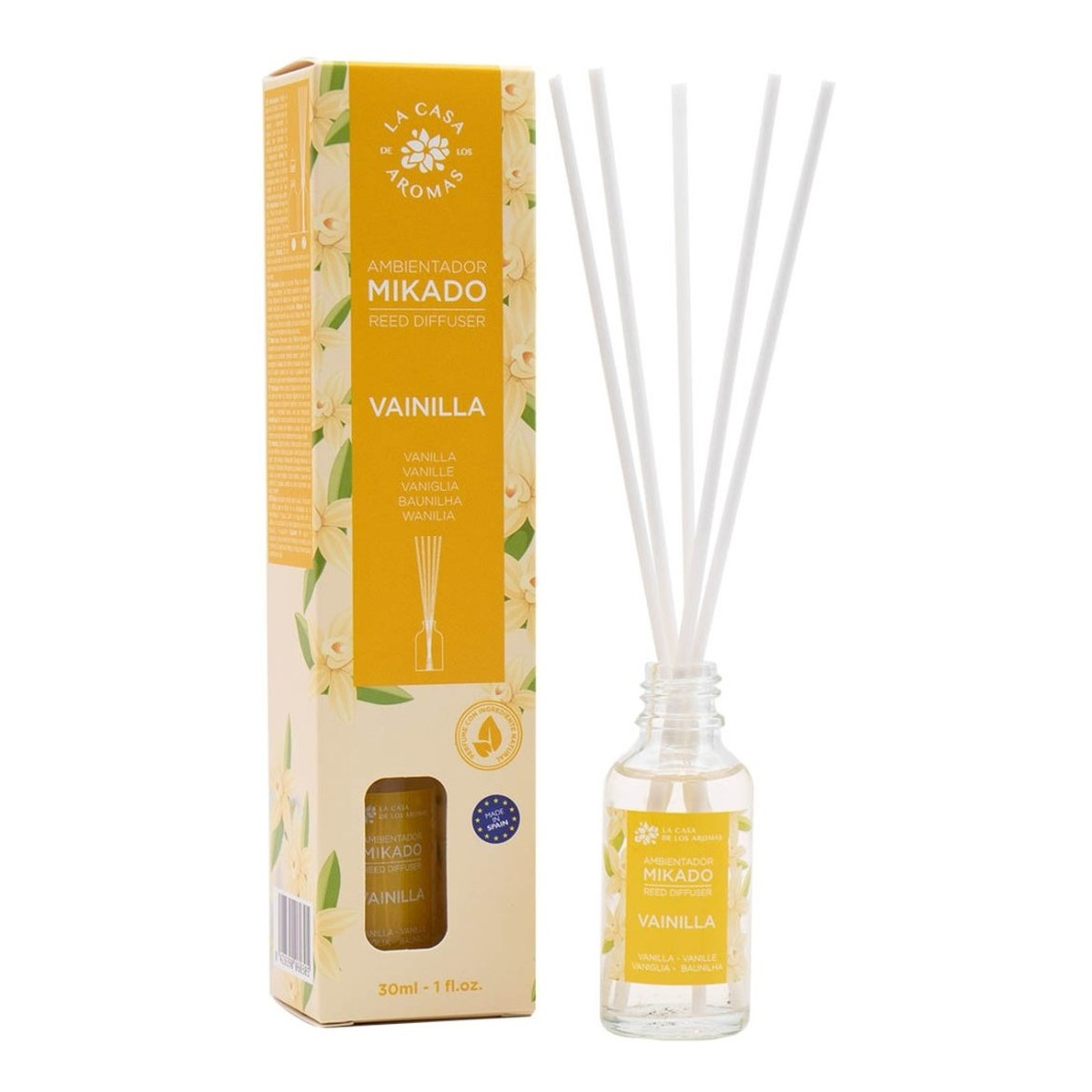 La Casa De Los Aromas Mikado patyczki zapachowe vanilia 30ml