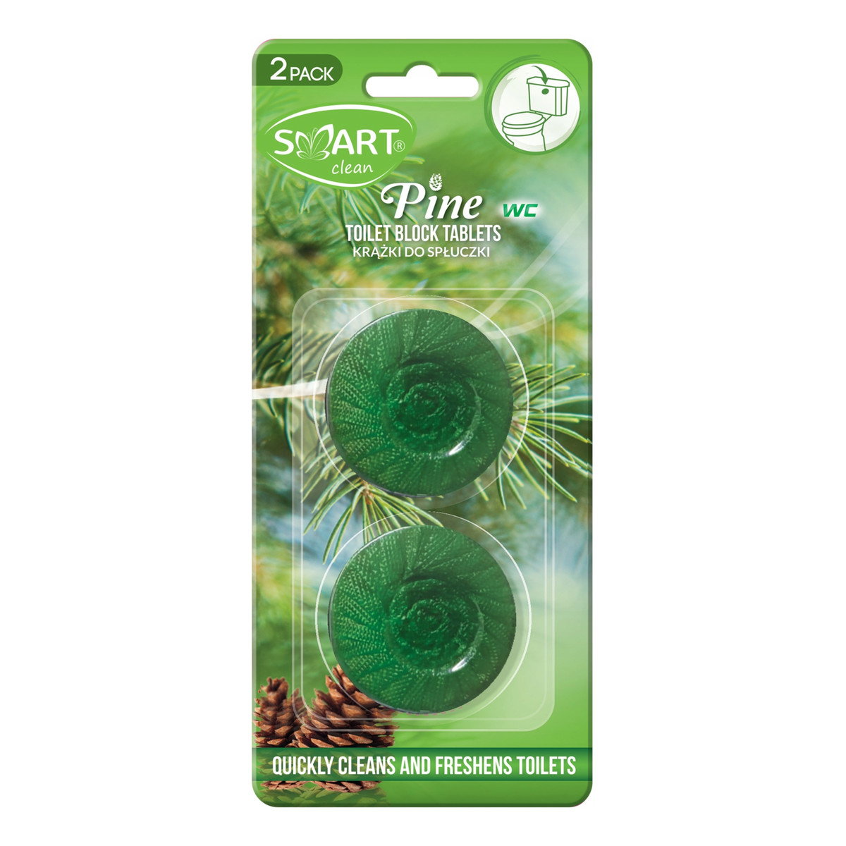 Gem Pine Kostka do spłuczki 2szt