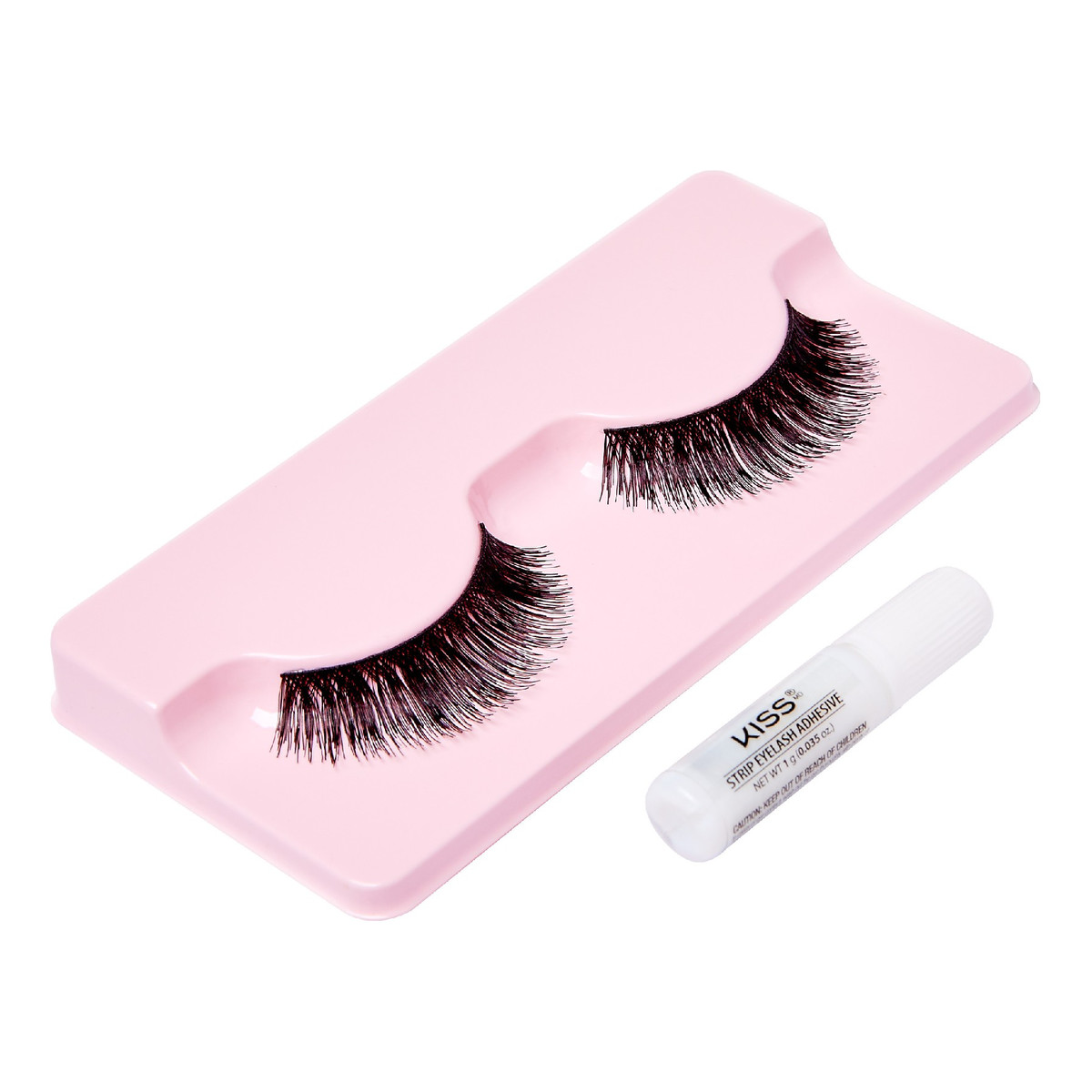 Kiss Sztuczne Rzęsy Natural Lashes Amorous 1 para klej