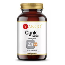 Cynk + miedź suplement diety 90 kapsułek