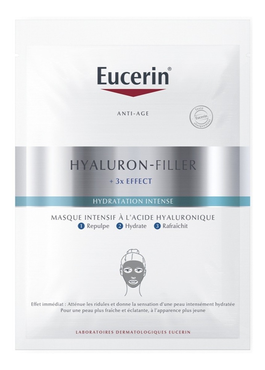Hyaluron-filler + 3x effect nawilżająca maseczka w płachcie 1szt