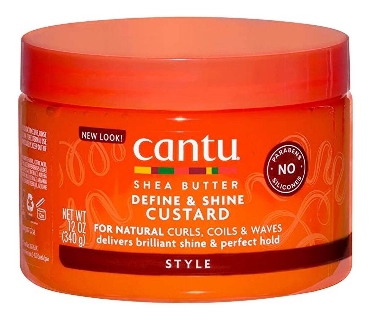 Shea Butter Natural Hair Krem Definiujący Do Włosów Kręconych I Loków Define Shine Custard