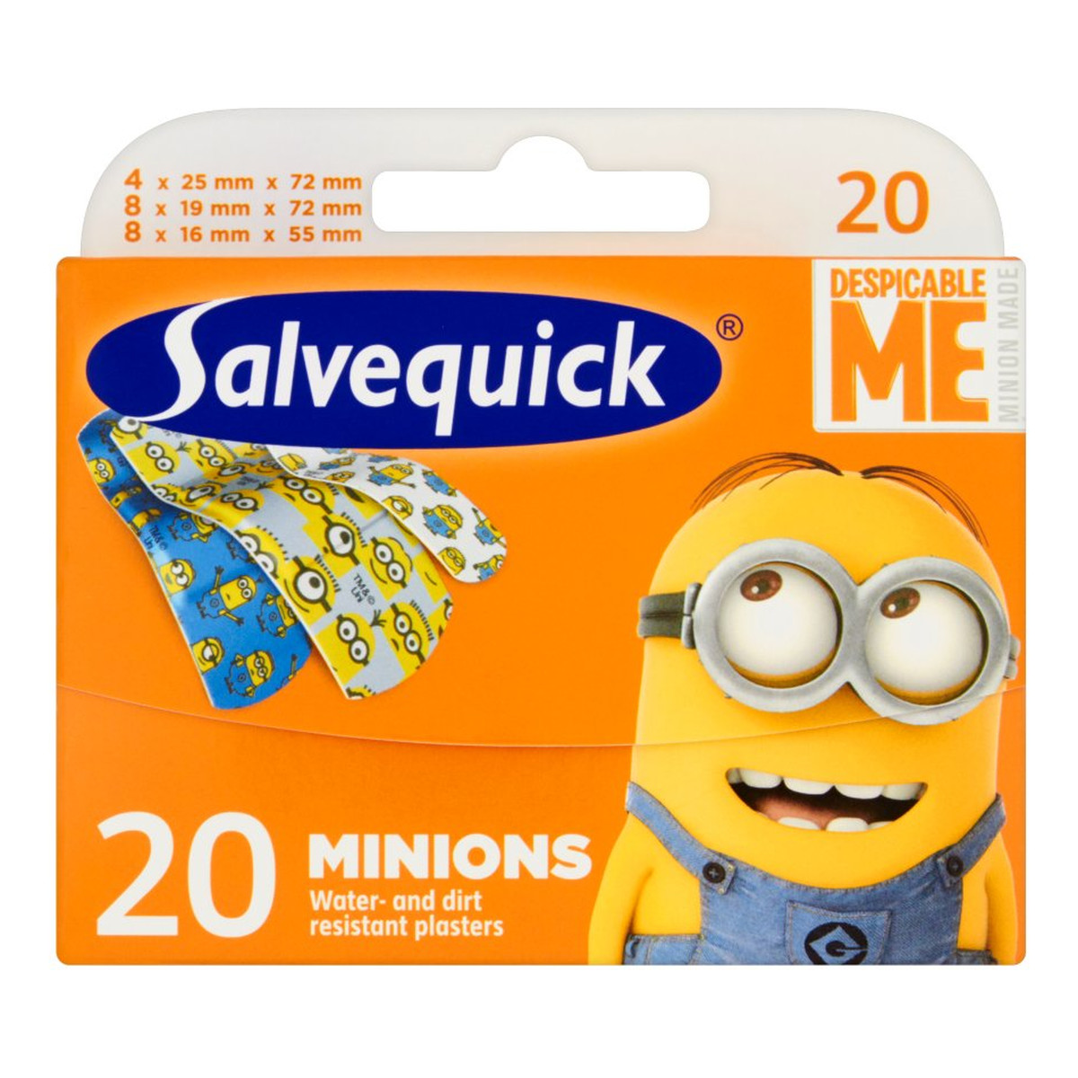 Salvequick Minions Plastry dla dzieci 20szt