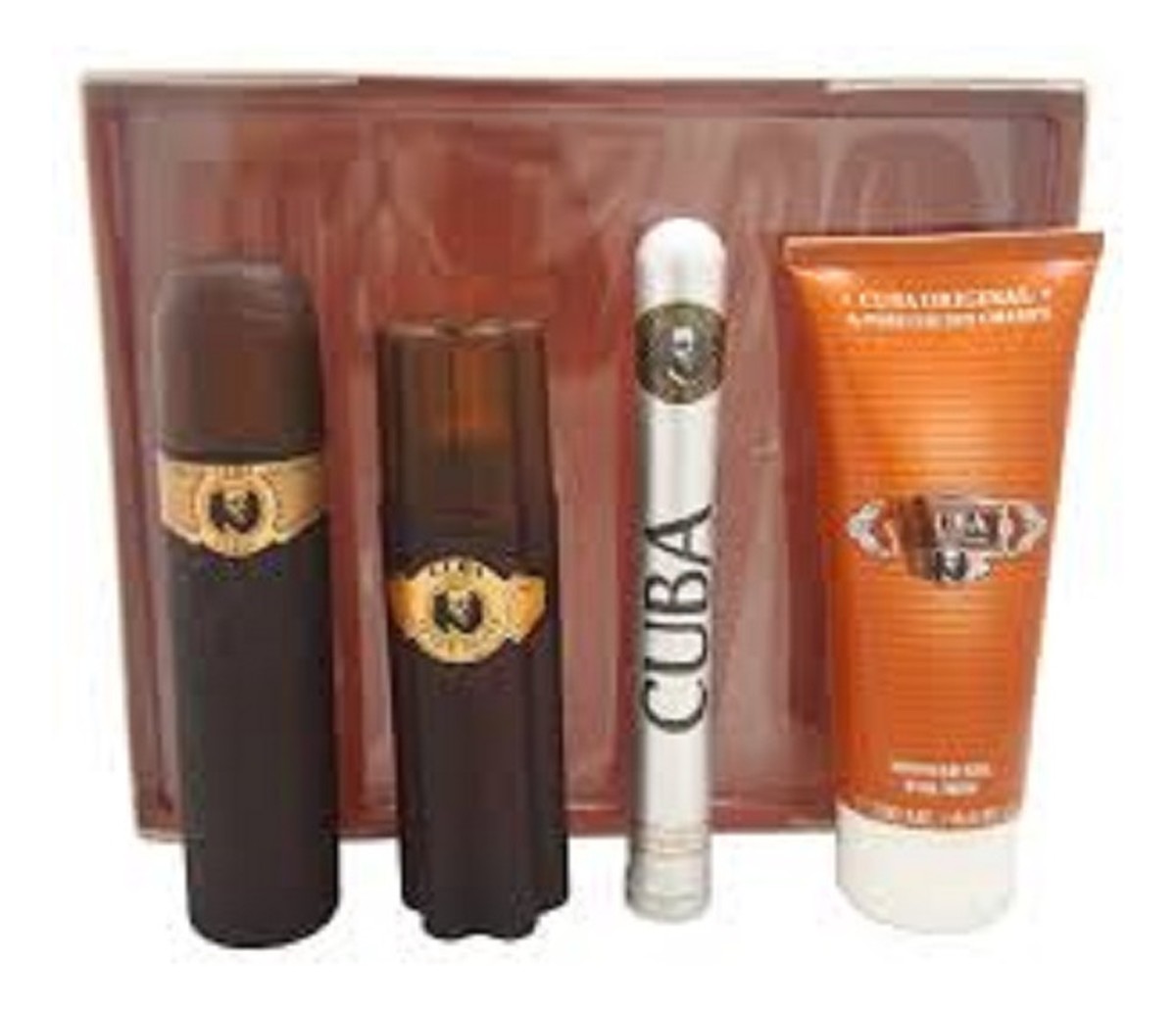 Zestaw woda toaletowa spray 100ml + woda toaletowa spray 35ml + żel pod prysznic 200ml + balsam po goleniu spray 100ml