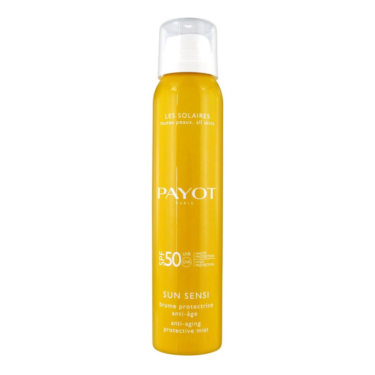 Payot Sun Sensi SPF50 przeciwstarzeniowy spray do twarzy 125ml