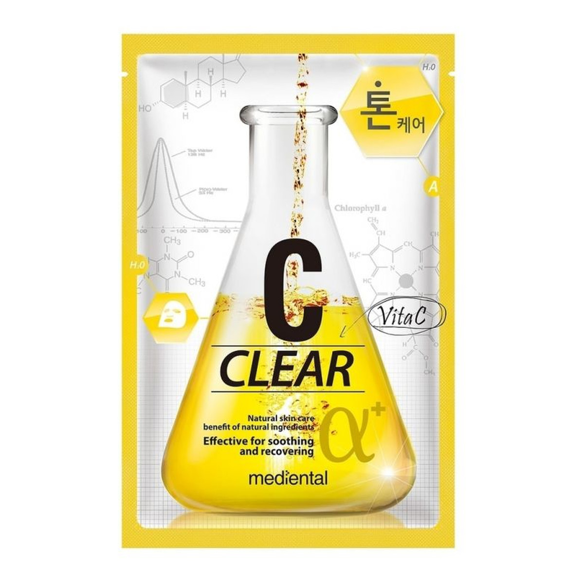 Mediheal Clear Alpha rozjaśniająca maska do twarzy w płachcie 23ml