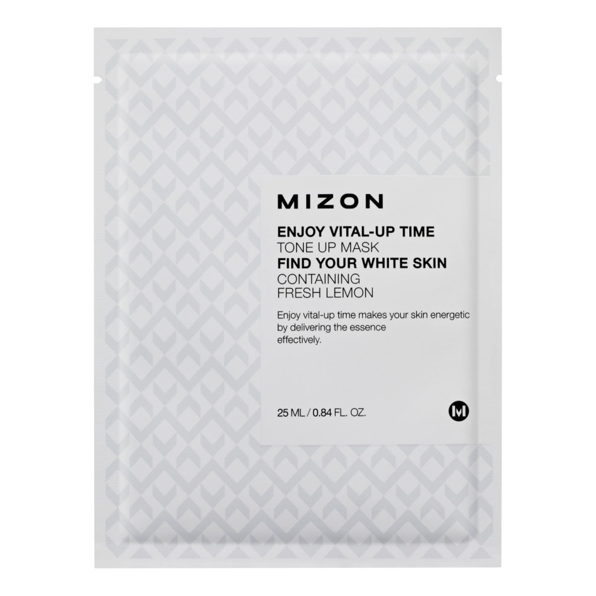 Mizon Enjoy Vital - Up Time Tone Up Wzmacniająca Maska Do Twarzy Z Cytryną 25ml