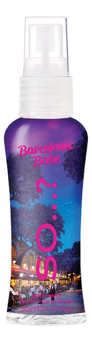 Mgiełka perfumowana do ciała barcelona babe