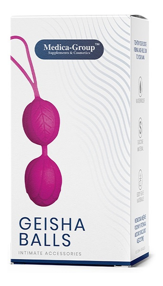 Geisha balls kulki gejszy pink